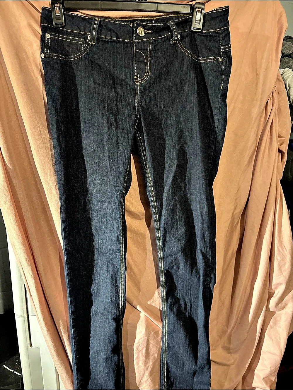 Rock Revival Skinny Jeans Waist 10 Black Like New